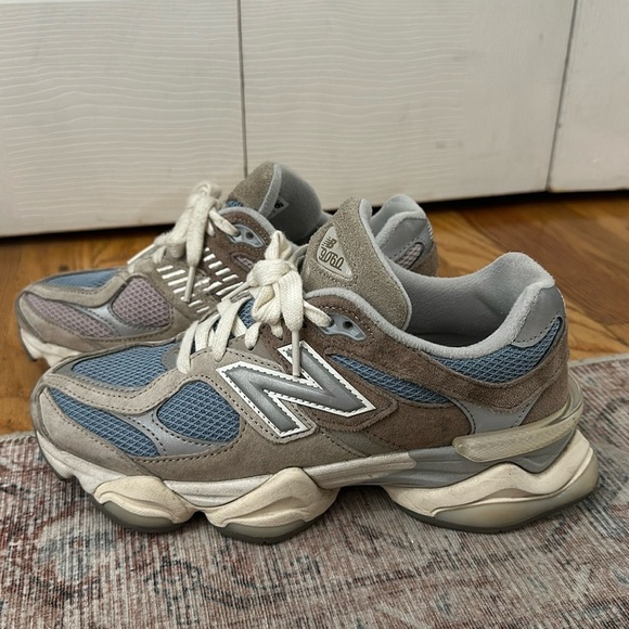 New Balance Shoes - New Balance 9060 - Mushroom with Aluminum and Cyclone (style number: U9060MUS)